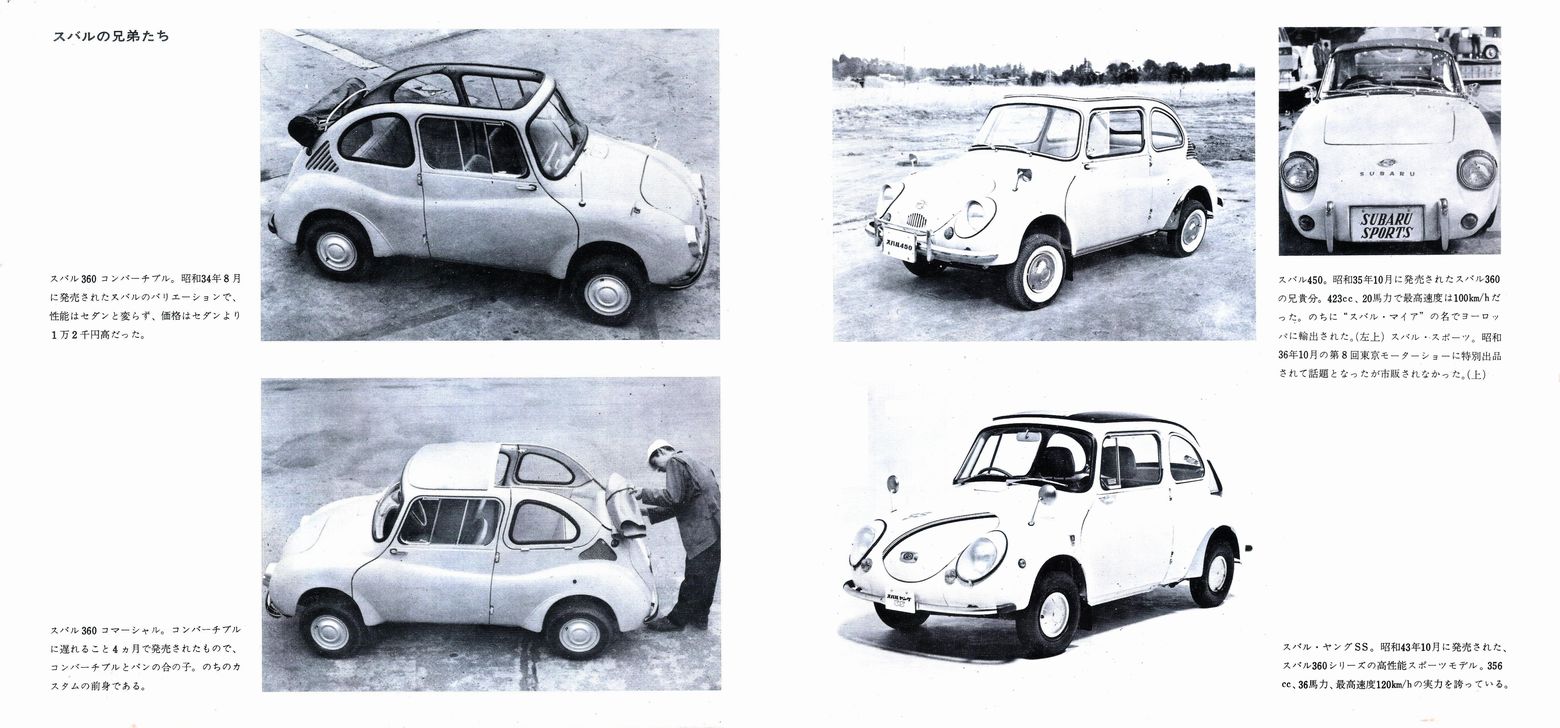 a45N1s The mini history of SUBARU 360 `Xo̗j`(39j